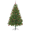 Juletre med 300 LED med stativ grønn 180 cm PE