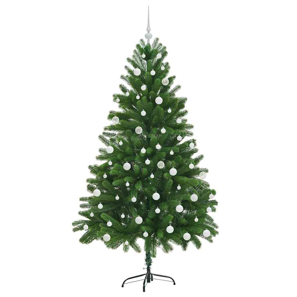 Juletre med 300 LED med stativ grønn 180 cm PE