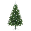Juletre med 300 LED med stativ grønn 180 cm PE