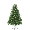 Juletre med 300 LED med stativ grønn 180 cm PE