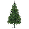 Juletre med 300 LED med stativ grønn 210 cm PE