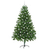 Juletre med 300 LED med stativ grønn 210 cm PE