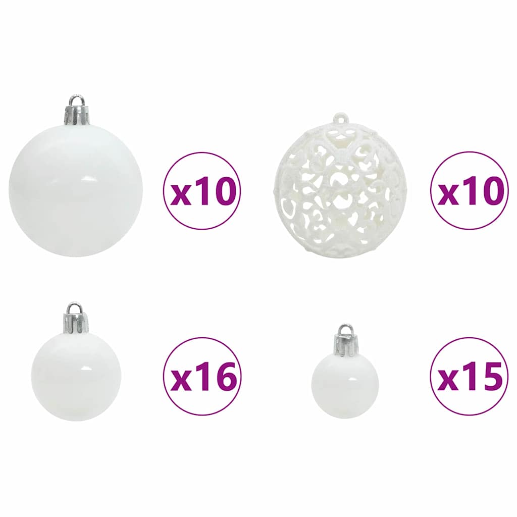 Juletre med 300 LED med stativ grønn 210 cm PE