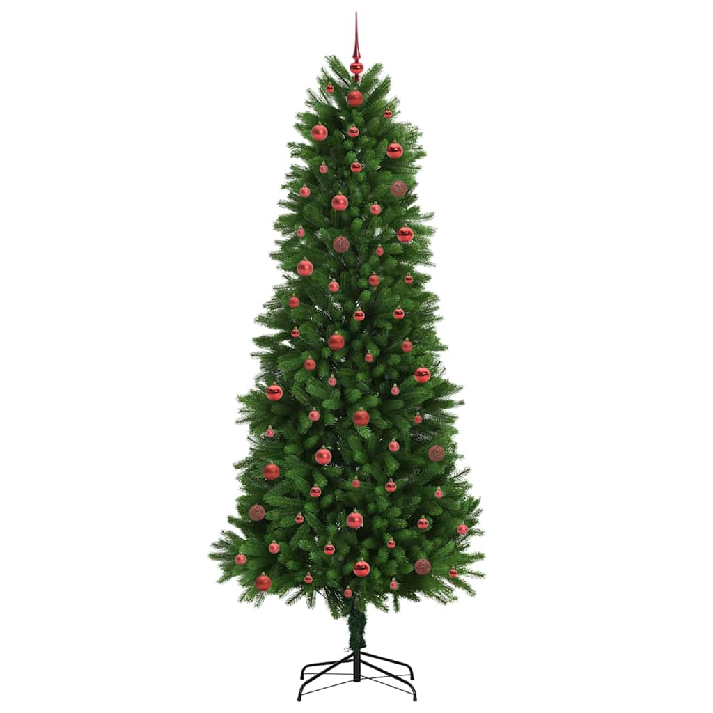 Juletre med 300 LED med stativ grønn 240 cm PE