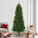 Juletre med 300 LED med stativ grønn 240 cm PE