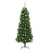 Juletre med 300 LED med stativ grønn 240 cm PE
