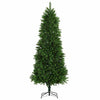 Juletre med 300 LED med stativ grønn 240 cm PE