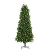 Juletre med 300 LED med stativ grønn 240 cm PE