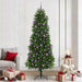 Juletre med 300 LED med stativ grønn 240 cm PE