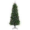 Juletre med 300 LED med stativ grønn 240 cm PE