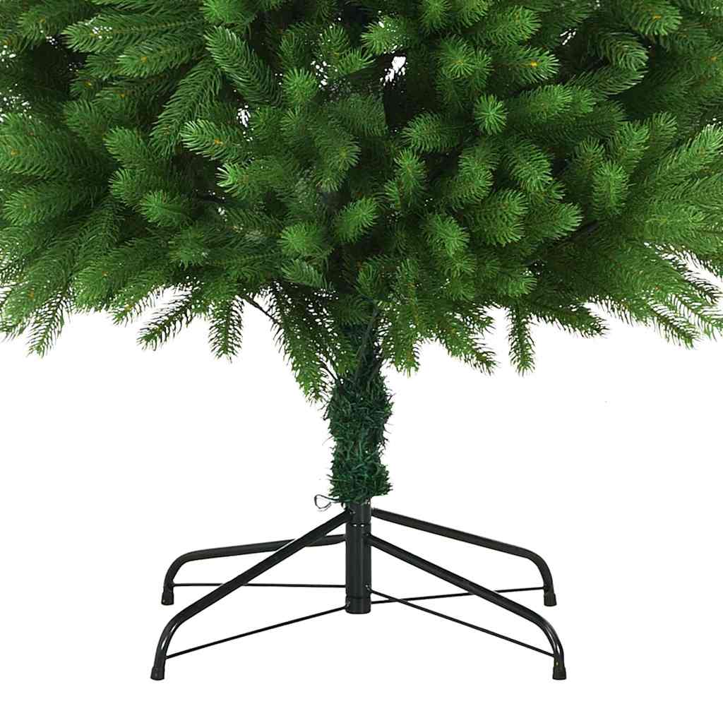 Juletre med 300 LED med stativ grønn 240 cm PE