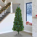 Juletre med 300 LED med stativ grønn 240 cm PE