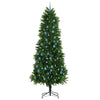 Juletre med 300 LED med stativ grønn 240 cm PE