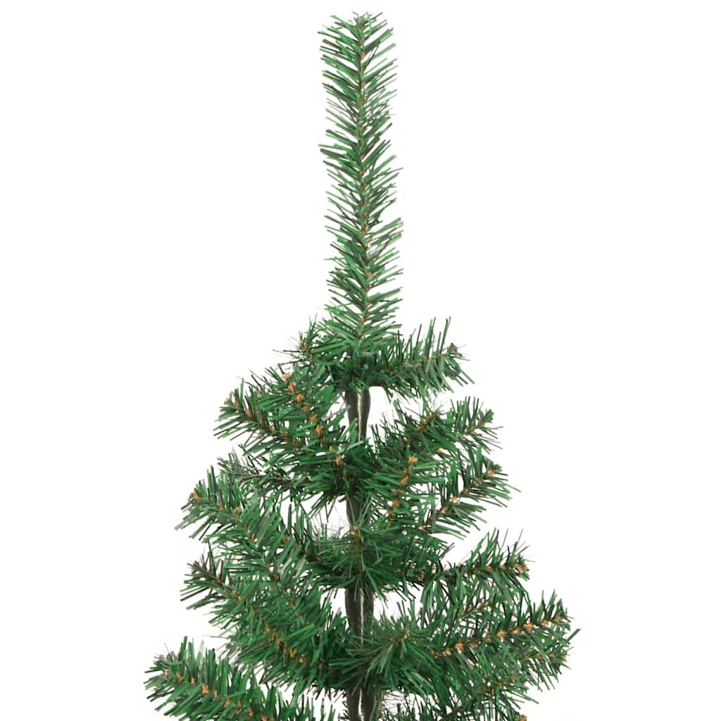 Juletre med 150 LED med stativ grønn 120 cm PVC vidaXL