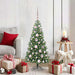 Juletre med 150 LED med stativ grønn 120 cm PVC
