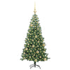 Juletre med 150 LED med stativ grønn 120 cm PVC