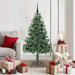Juletre med 150 LED med stativ grønn 150 cm PVC
