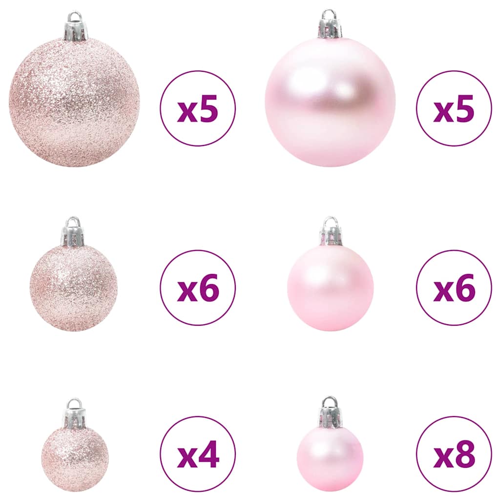 Juletre med 150 LED med stativ grønn 150 cm PVC