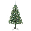 Juletre med 150 LED med stativ grønn 150 cm PVC