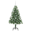 Juletre med 150 LED med stativ grønn 150 cm PVC