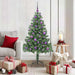 Juletre med 150 LED med stativ grønn 150 cm PVC