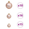 Juletre med 300 LED med stativ grønn 180 cm PVC