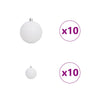Juletre med 300 LED med stativ grønn 180 cm PVC