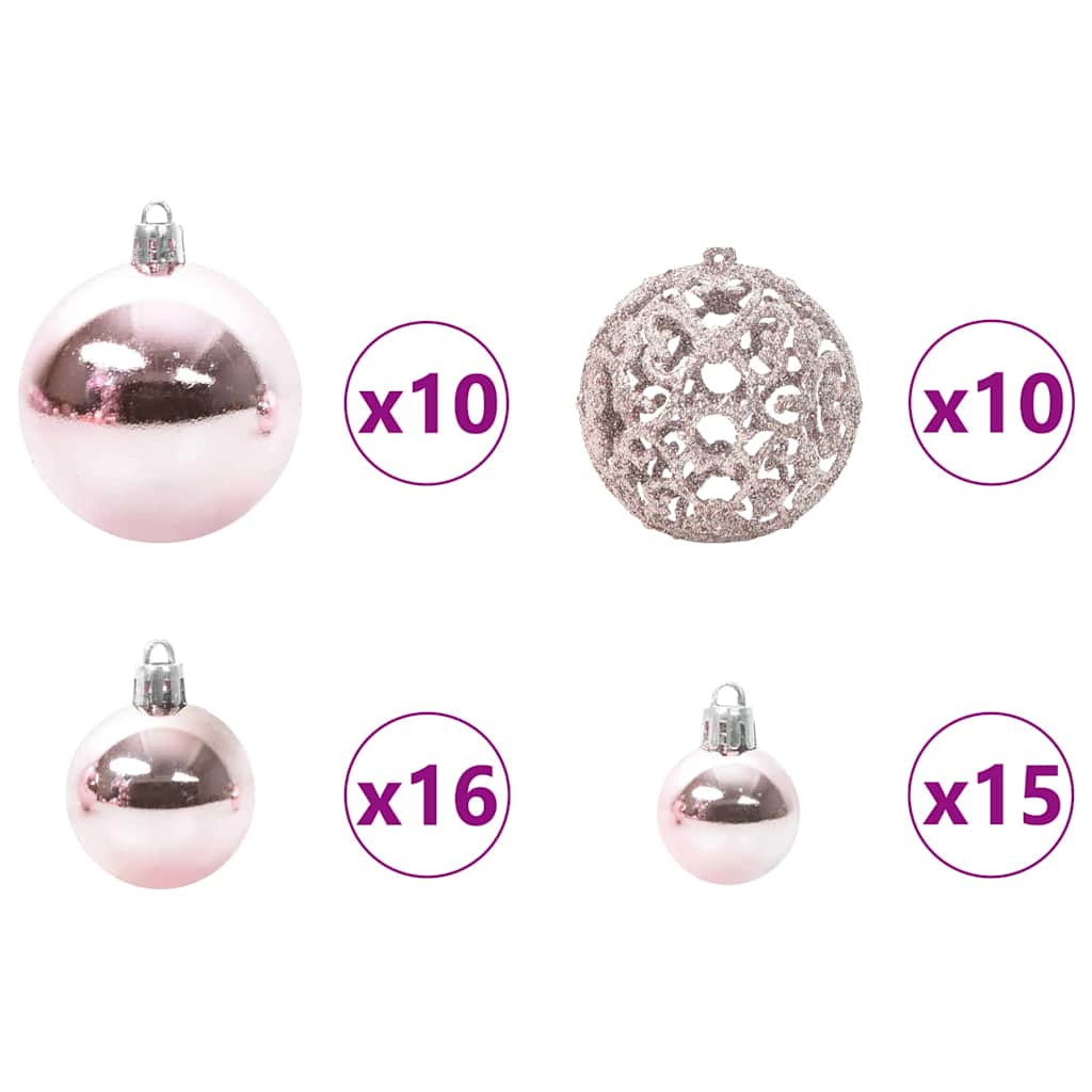Juletre med 300 LED med stativ grønn 180 cm PVC