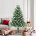 Juletre med 300 LED med stativ grønn 180 cm PVC