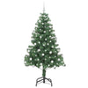Juletre med 300 LED med stativ grønn 180 cm PVC