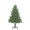 Juletre med 300 LED med stativ grønn 180 cm PVC