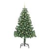 Juletre med 300 LED med stativ grønn 180 cm PVC