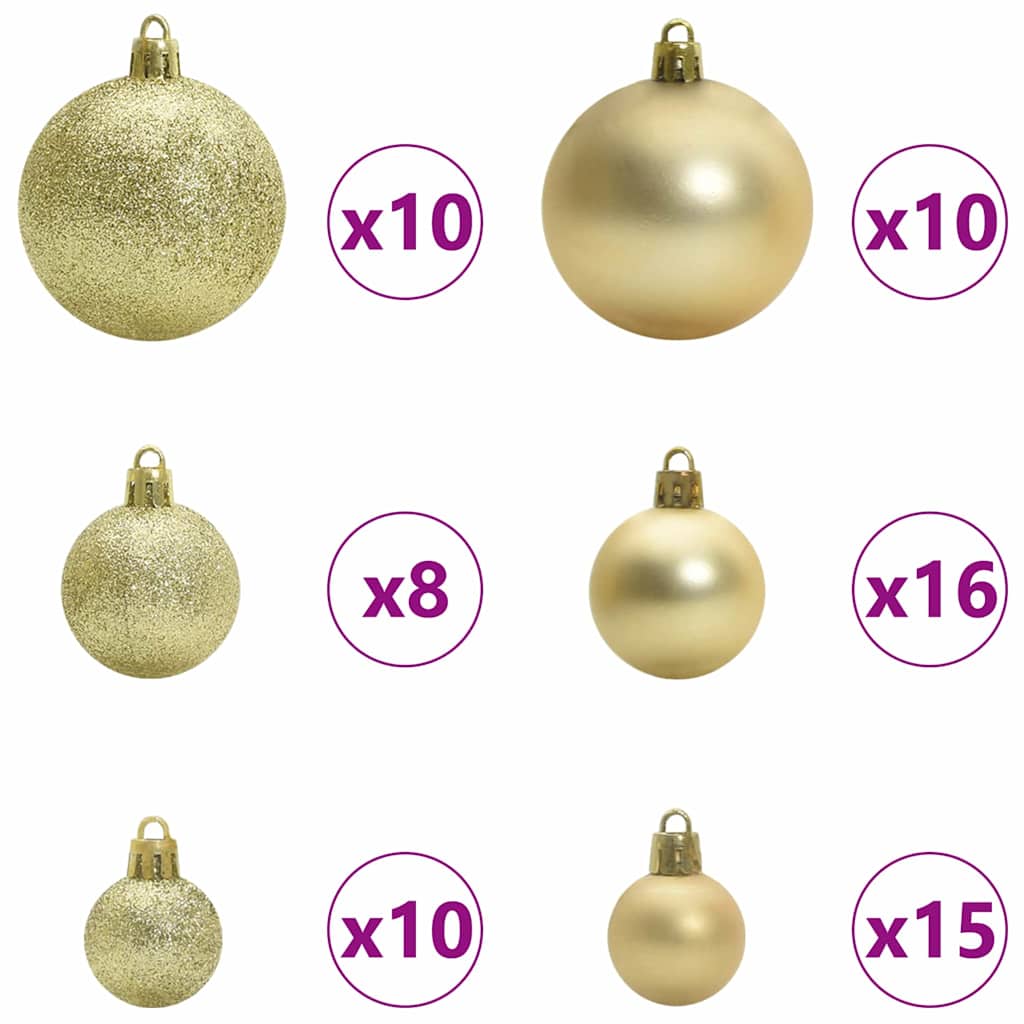 Juletre med 300 LED med stativ grønn 180 cm PVC