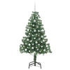 Juletre med 300 LED med stativ grønn 180 cm PVC