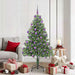 Juletre med 300 LED med stativ grønn 180 cm PVC