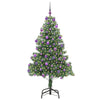 Juletre med 300 LED med stativ grønn 180 cm PVC