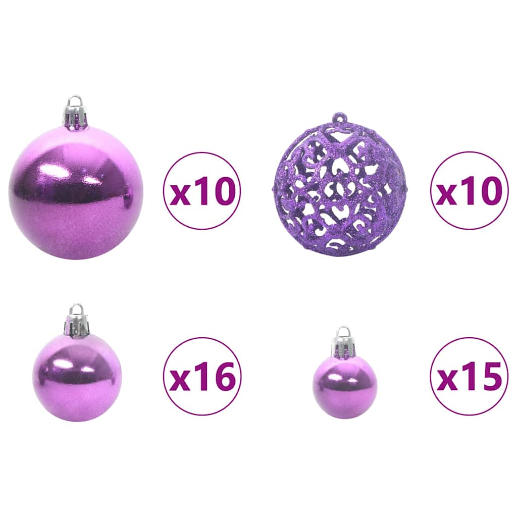 Juletre med 300 LED med stativ grønn 180 cm PVC