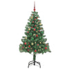 Juletre med 300 LED med stativ grønn 180 cm PVC