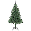 Juletre med 300 LED med stativ grønn 210 cm PVC
