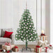 Juletre med 300 LED med stativ grønn 210 cm PVC
