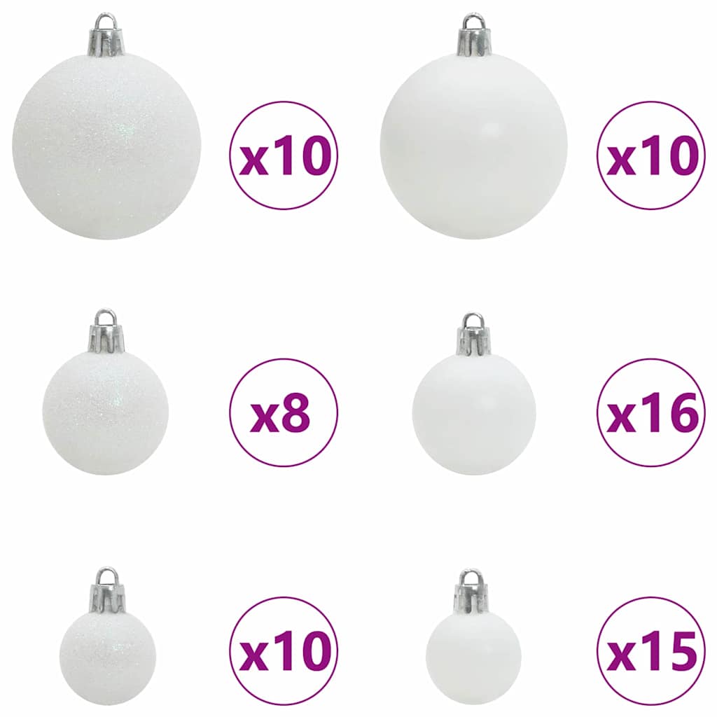 Juletre med 300 LED med stativ grønn 210 cm PVC