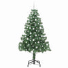 Juletre med 300 LED med stativ grønn 210 cm PVC
