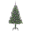Juletre med 300 LED med stativ grønn 210 cm PVC