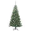Juletre med 300 LED med stativ grønn 240 cm PVC