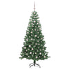 Juletre med 300 LED med stativ grønn 240 cm PVC