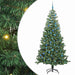 Juletre med 300 LED med stativ grønn 240 cm PVC