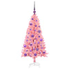 Juletre med 150 LED med stativ Rosa 120 cm PVC