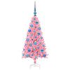 Juletre med 150 LED med stativ Rosa 120 cm PVC