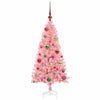 Juletre med 150 LED med stativ Rosa 120 cm PVC