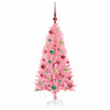 Juletre med 150 LED med stativ Rosa 120 cm PVC